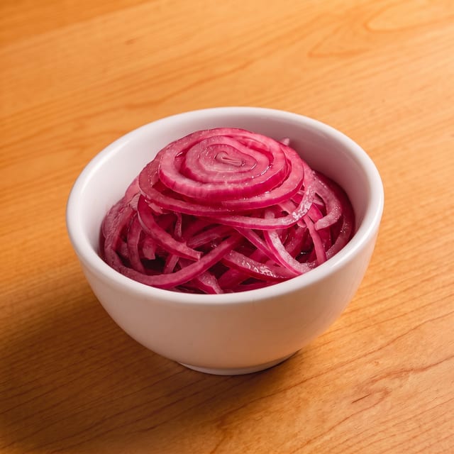 Pickled Red Onions (Side).