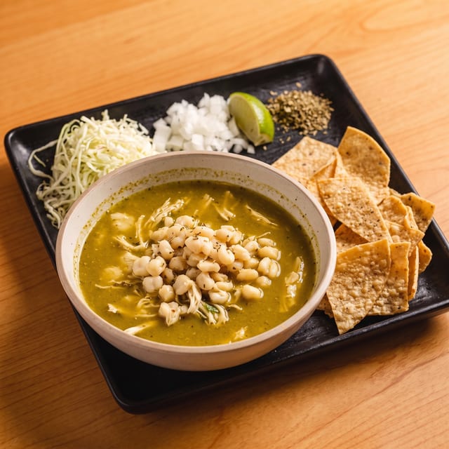 Green Chicken Pozole.